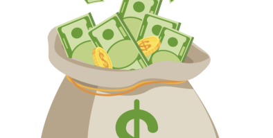 Bag of Money and Coins