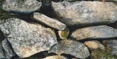 Rocks stacked on each other